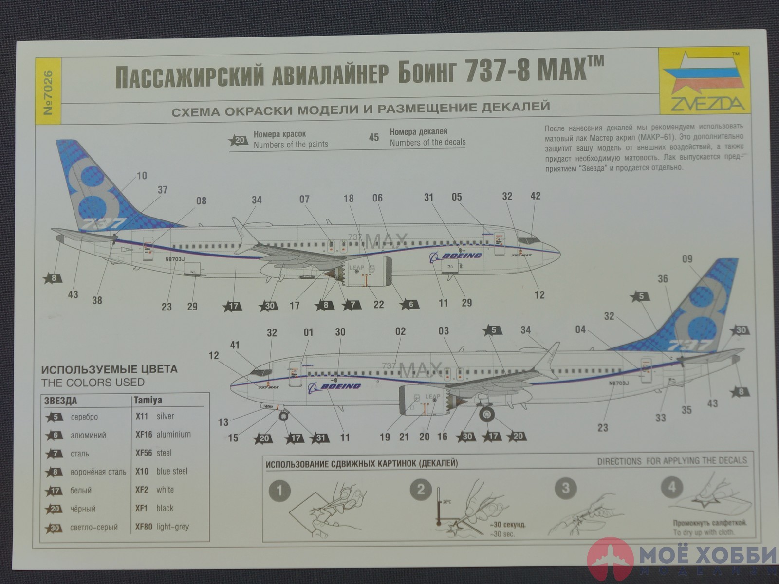 Карта boeing 737 teardown