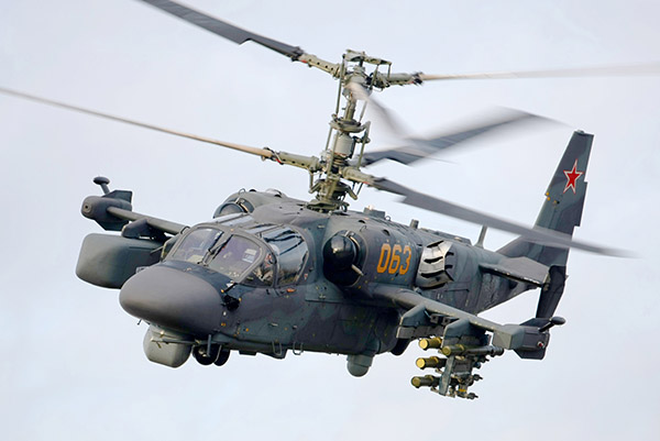 Боевой вертолет Ка-52
