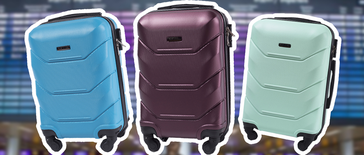Wings 147 S — самый дешевый чемодан для ручной клади из поликарбоната