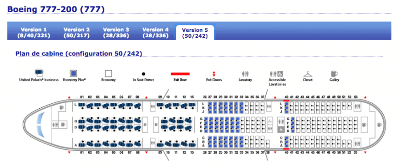 Боинг 787 схема салона