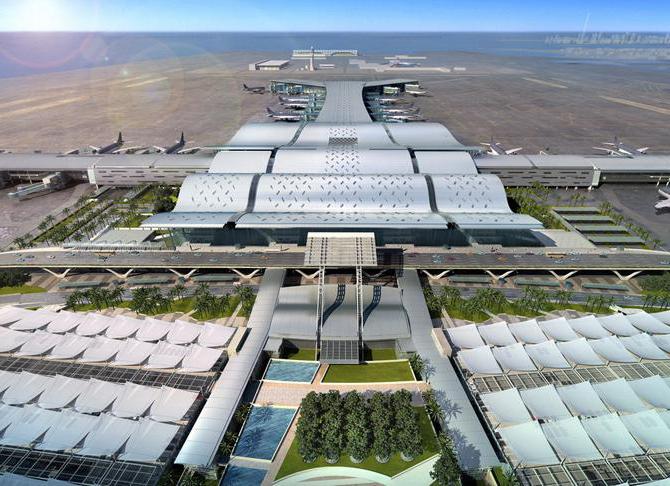 Общий вид аэропорта Доха