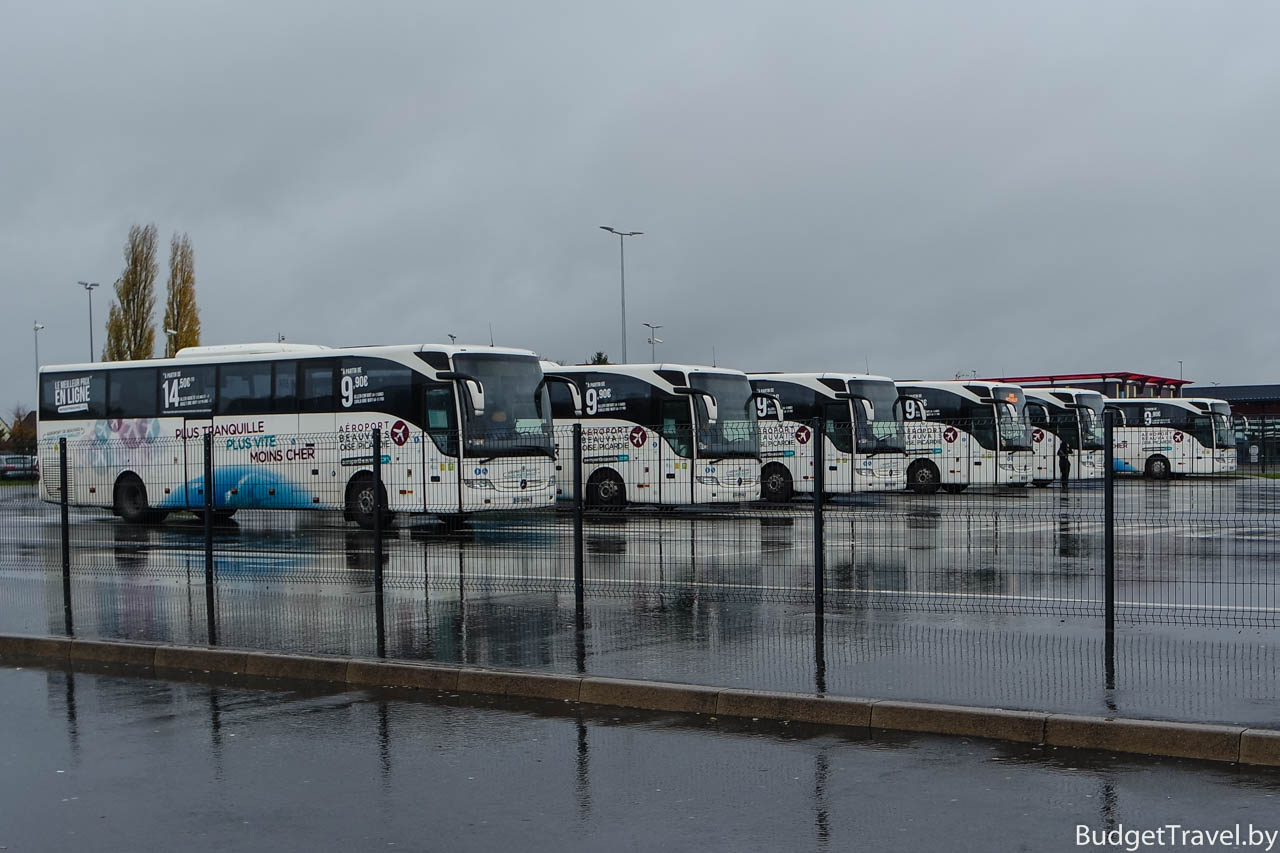 Автобус в аэропорт Бове из Парижа
