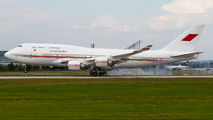 Bahrain Amiri Boeing 747 visited Munich title=