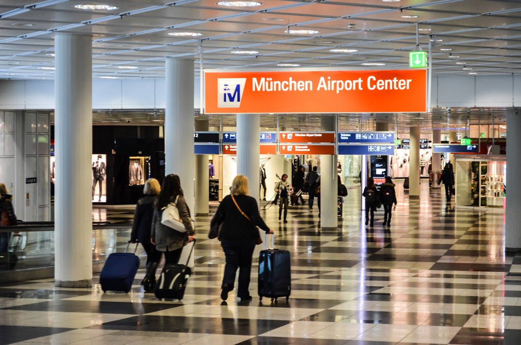 Terminal Airport in Munich 
