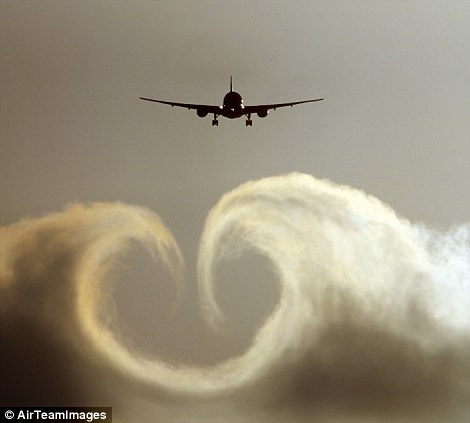 Turbulence created by the massive change in air pressure can affect aircraft flying behind planes, meaning they cannot land too close to each other