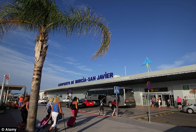 San Javier Airport, which serves Murcia in south-eastern Spain, was voted the best small European airport