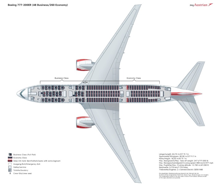 Boeing 777 300 схема