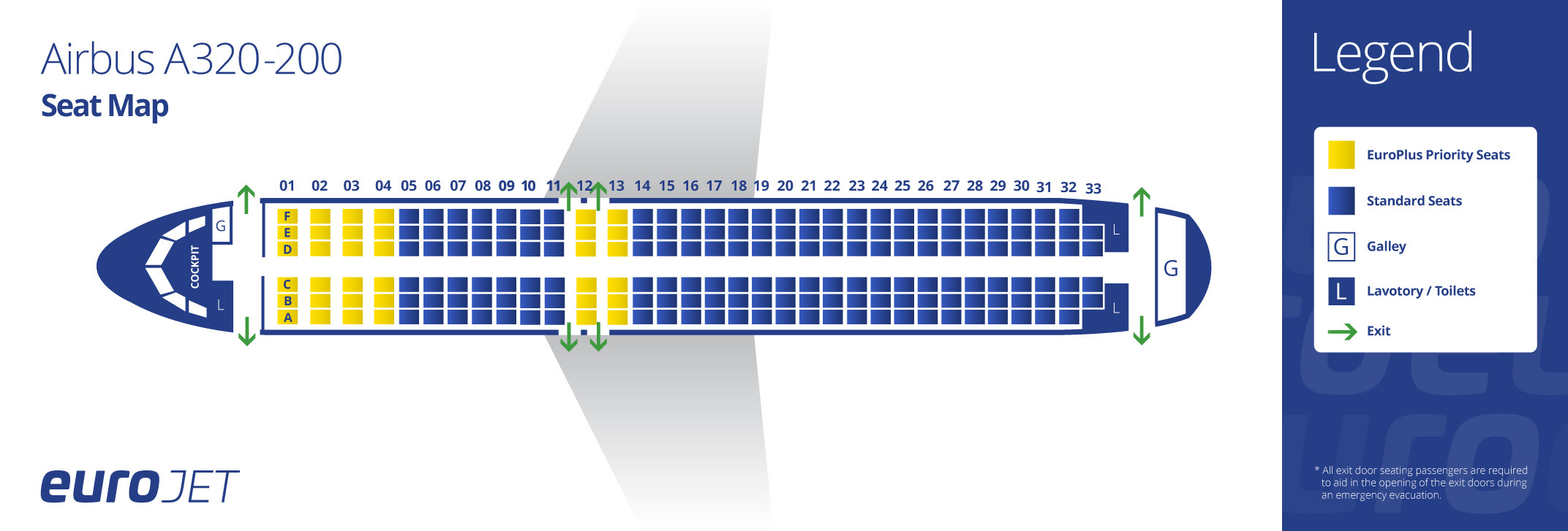 Самолёт Airbus a320 схема салона