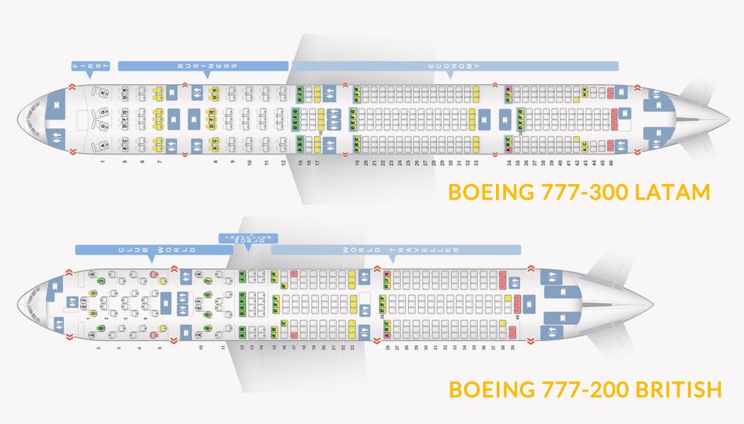Боинг 777 аэрофлот схема салона