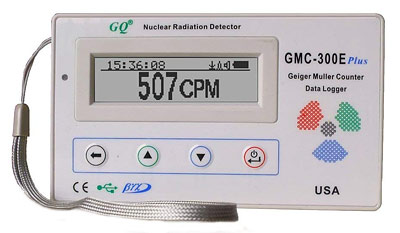 GMC 300E Plus radiation detector geiger counter