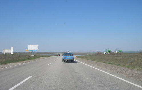 Трасса М18 Харьков Симферополь, как доехать до Евпатории