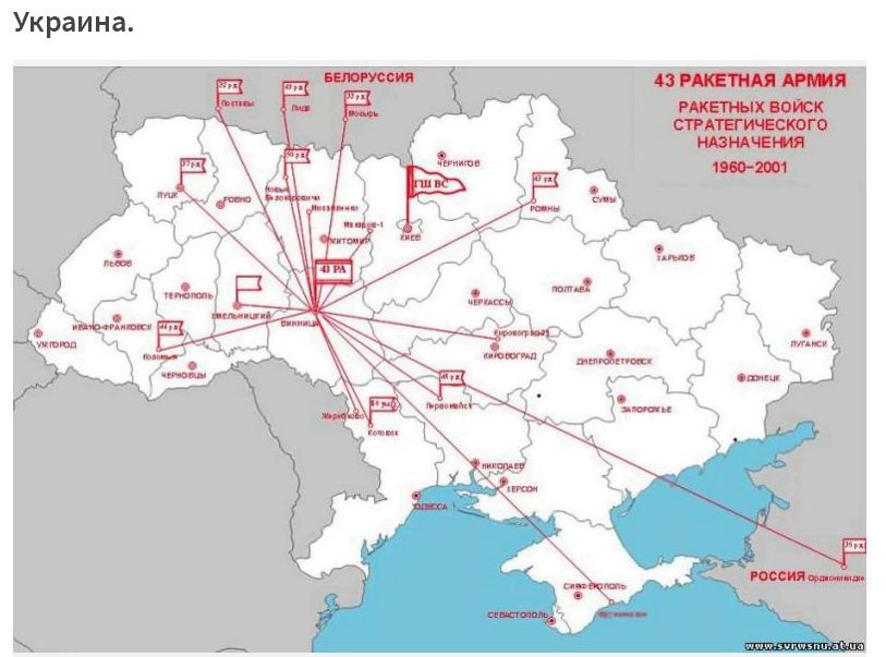 Карта авиаударов по украине