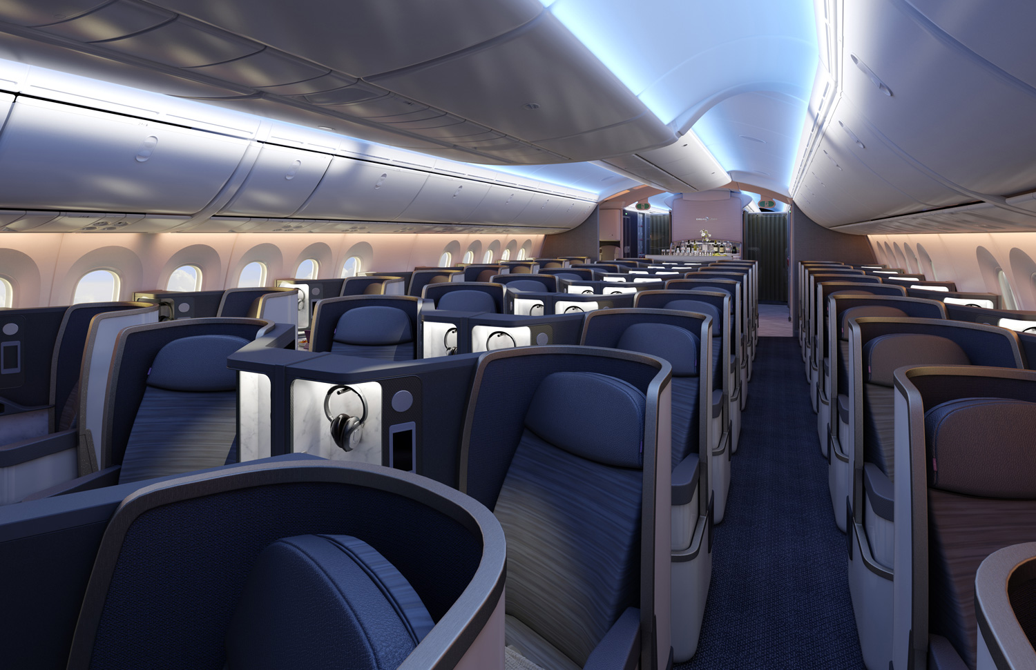 Boeing 787 8 dreamliner схема салона